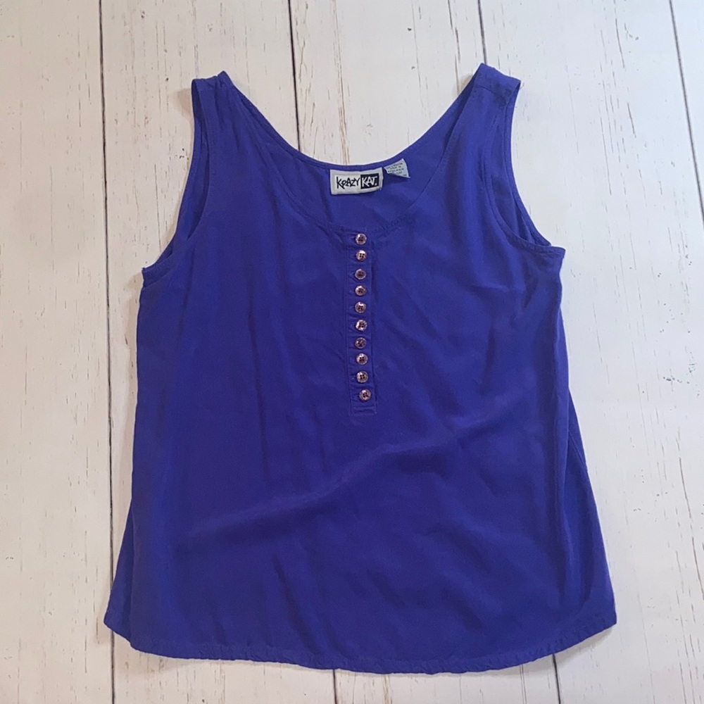 Krazy Kate Blue Tank